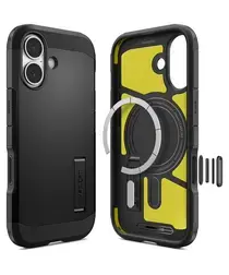 Spigen Tough Armor T Apple iPhone 17 Hoesje MagSafe Back Cover Zwart afbeelding