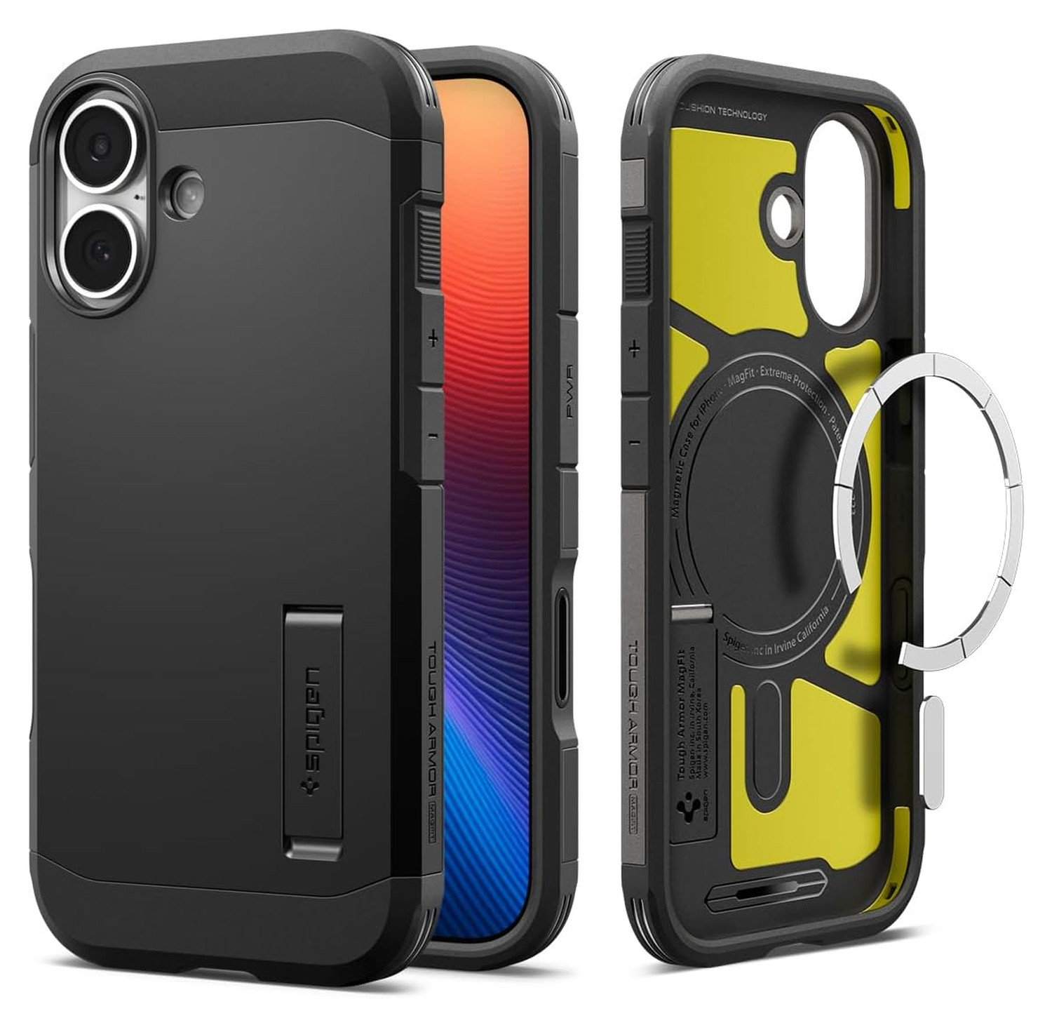 Spigen Tough Armor T Apple iPhone 17 Hoesje MagSafe Back Cover Zwart afbeelding 9