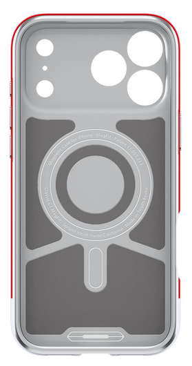 Spigen Classic C1 MagFit Apple iPhone 17 Pro Max Hoesje MagSafe Rood afbeelding 3