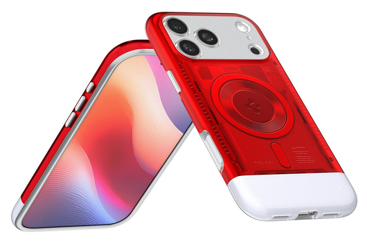 Spigen Classic C1 MagFit Apple iPhone 17 Pro Max Hoesje MagSafe Rood afbeelding 9
