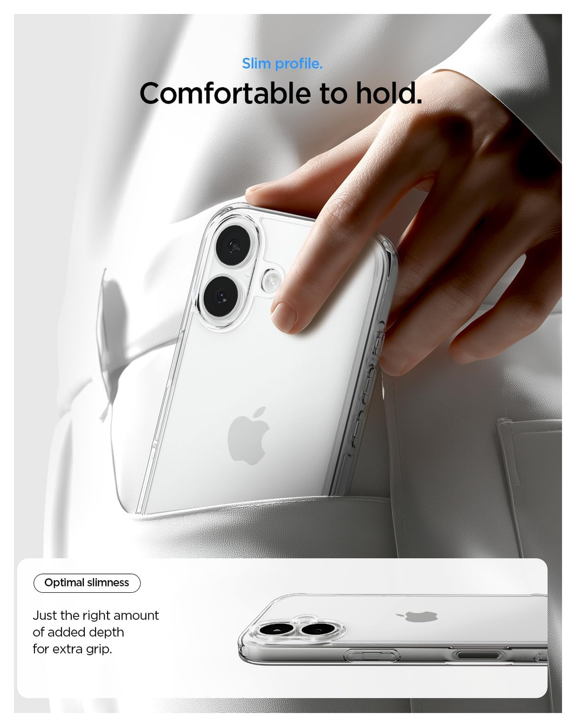 Spigen Ultra Hybrid Apple iPhone 17 Hoesje Back Cover Transparant afbeelding 4