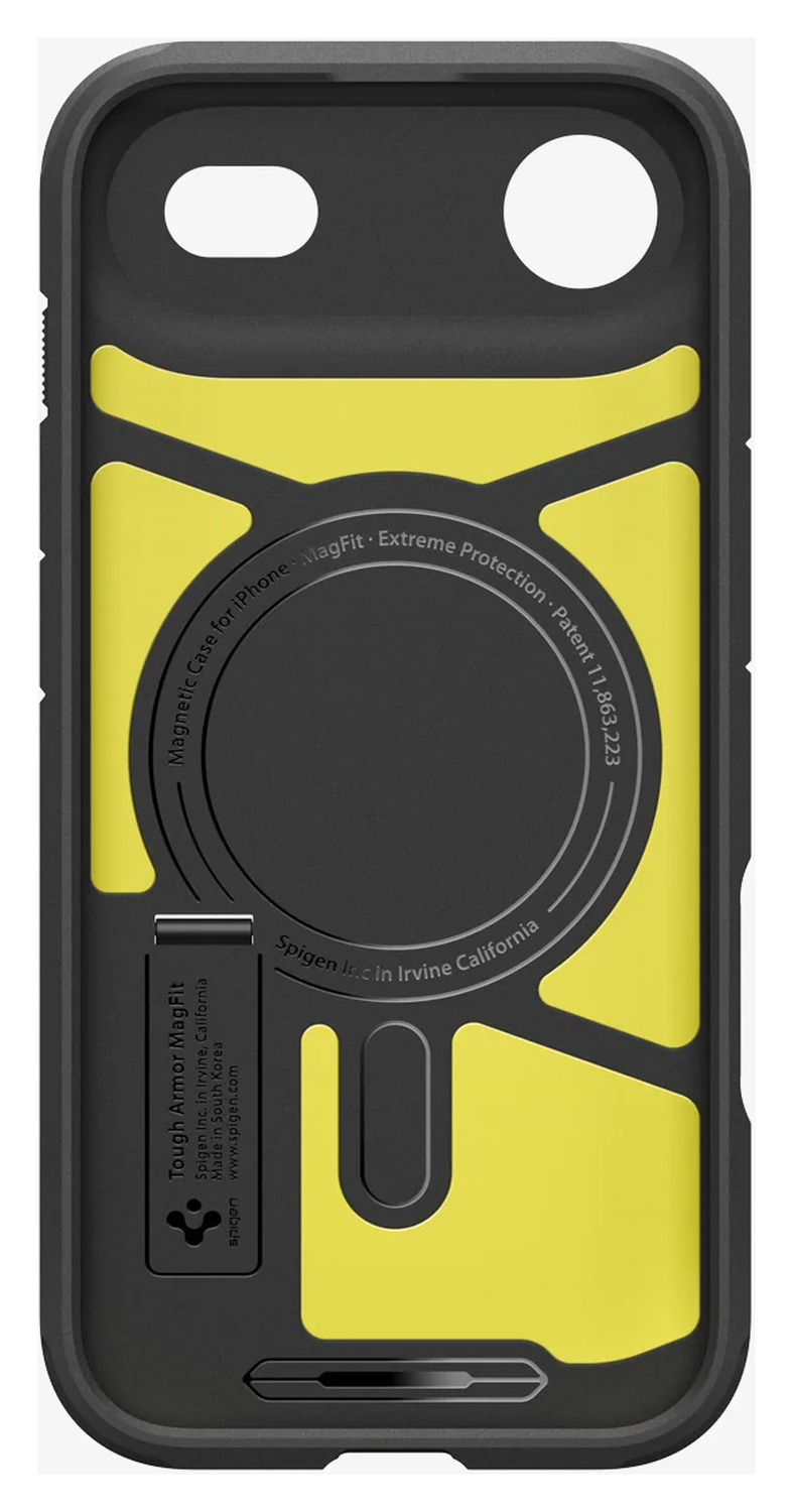 Spigen Tough Armor T Apple iPhone Air Hoesje MagSafe Back Cover Zwart afbeelding 11