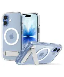 Spigen Ultra Hybrid S MagFit Apple iPhone 17 Hoesje Back Cover Transparant Wit afbeelding