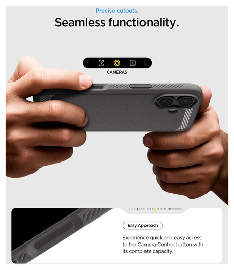 Spigen Rugged Armor MagFit iPhone 17 Hoesje MagSafe Grijs afbeelding 6