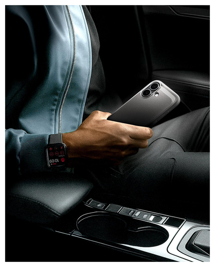 Spigen Rugged Armor MagFit iPhone 17 Hoesje MagSafe Grijs afbeelding 7