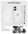 Spigen Ultra Hybrid MagFit Apple iPhone 17 Hoesje MagSafe Frost Wit afbeelding 3
