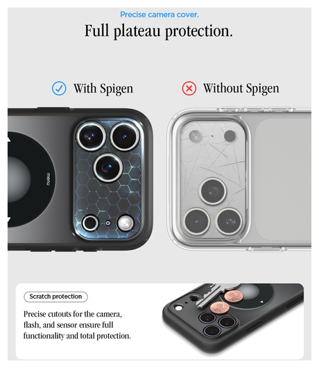 Spigen Ultra Hybrid MagFit iPhone 17 Pro Hoesje MagSafe Classic Zwart afbeelding 3