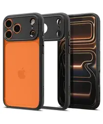 Spigen Ultra Hybrid Apple iPhone 17 Pro Max Hoesje Back Cover Matte Zwart afbeelding
