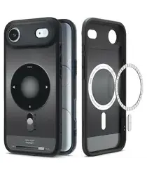 Spigen Ultra Hybrid MagFit iPhone Air Hoesje MagSafe Classic Zwart afbeelding