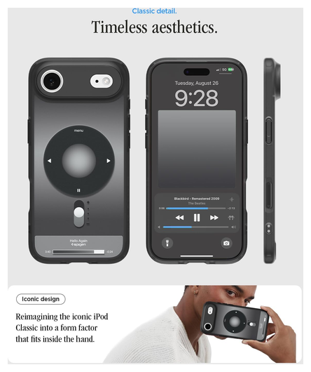 Spigen Ultra Hybrid MagFit iPhone Air Hoesje MagSafe Classic Zwart afbeelding 3