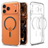 Spigen Ultra Hybrid MagFit iPhone 17 Pro Hoesje MagSafe Transparant Graphite