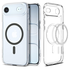 Spigen Ultra Hybrid MagFit iPhone Air Hoesje MagSafe Transparant Graphite