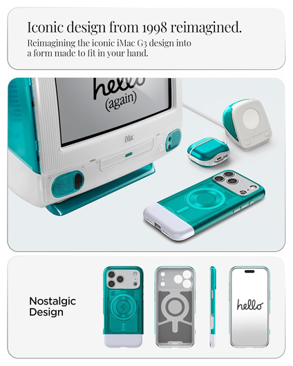 Spigen Classic C1 MagFit iPhone 17 Pro Hoesje MagSafe Blauw afbeelding 3