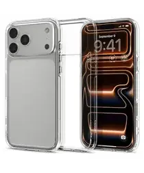 Spigen Ultra Hybrid Apple iPhone 17 Pro Hoesje Back Cover Transparant afbeelding
