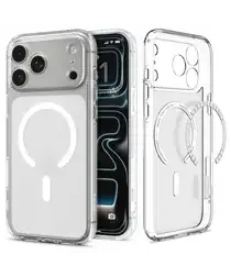 Spigen Ultra Hybrid MagFit iPhone 17 Pro Hoesje MagSafe Wit afbeelding