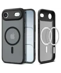 Spigen Ultra Hybrid MagFit iPhone Air Hoesje MagSafe Frost Zwart afbeelding