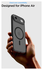 Spigen Ultra Hybrid MagFit iPhone Air Hoesje MagSafe Frost Zwart afbeelding 2
