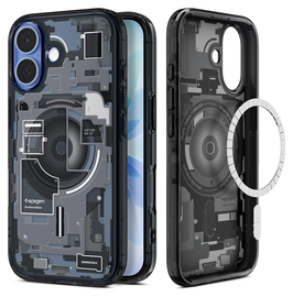 Spigen Ultra Hybrid MagFit Apple iPhone 17 Hoesje MagSafe Zero One Zwart
