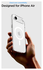 Spigen Ultra Hybrid MagFit iPhone Air Hoesje MagSafe Transparant Wit afbeelding 3
