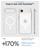 Spigen Ultra Hybrid MagFit iPhone Air Hoesje MagSafe Transparant Wit afbeelding 4