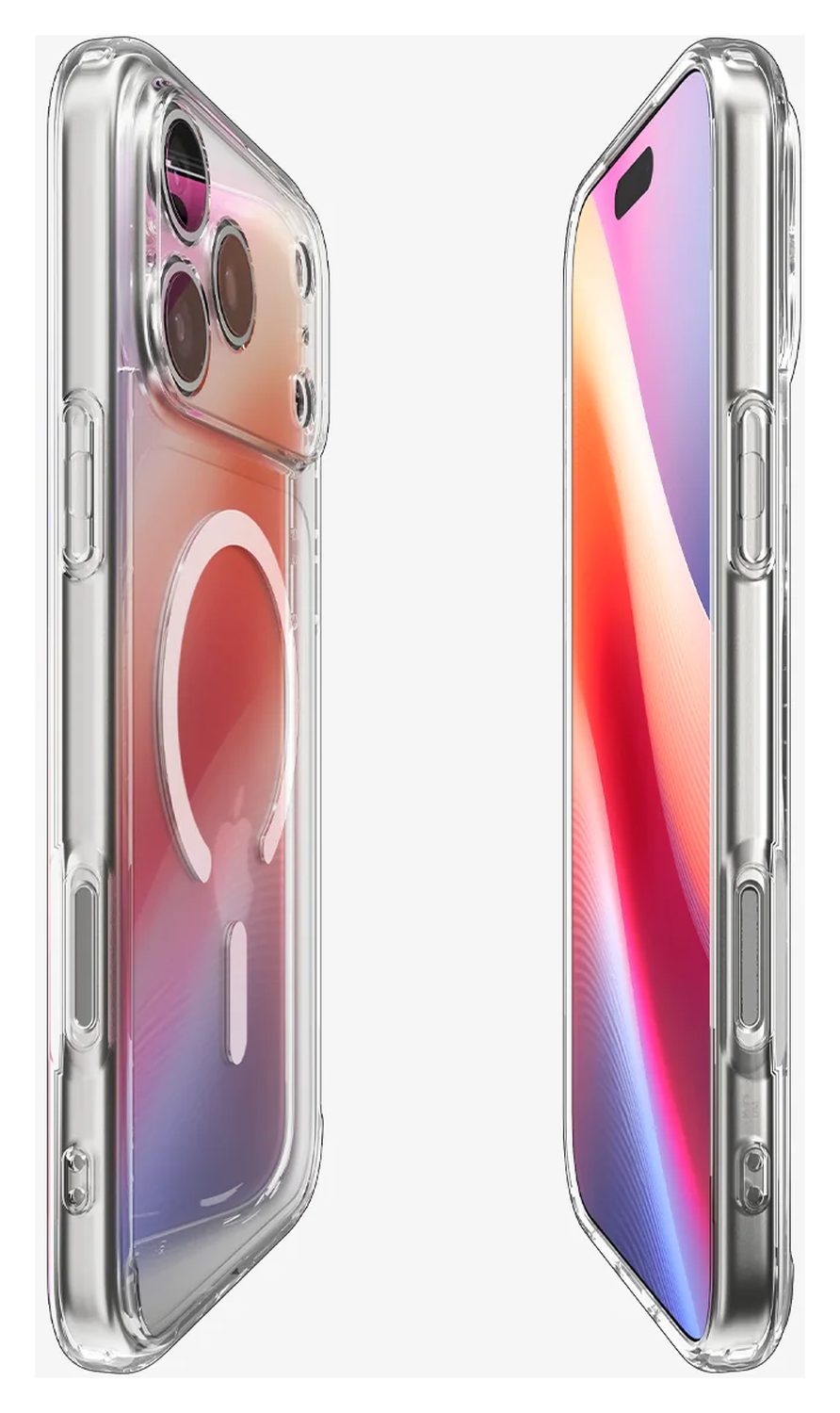 Spigen Ultra Hybrid MagFit iPhone 17 Pro Hoesje MagSafe Transparant Wit afbeelding 10