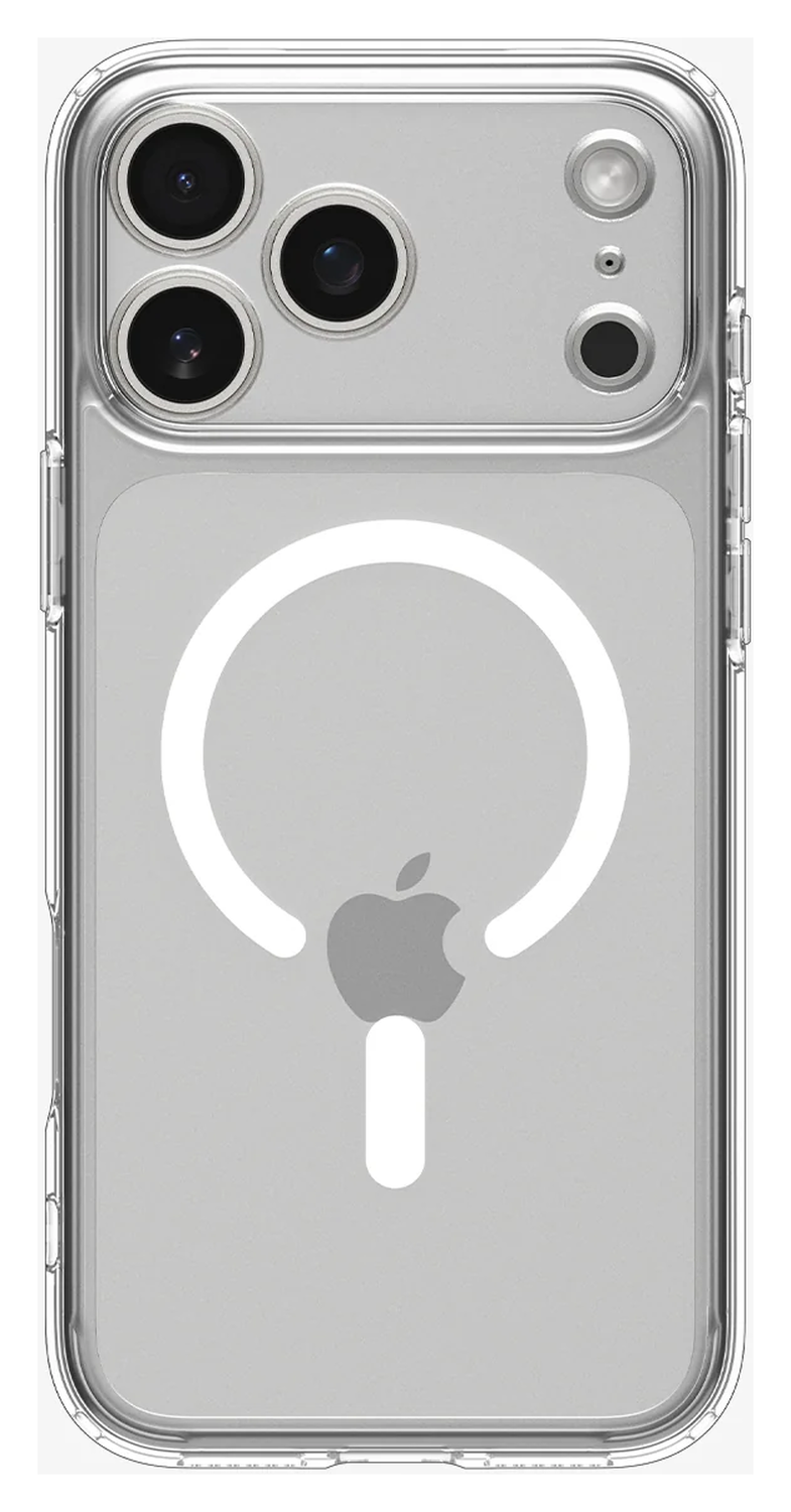 Spigen Ultra Hybrid MagFit iPhone 17 Pro Hoesje MagSafe Transparant Wit afbeelding 8