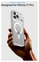 Spigen Ultra Hybrid MagFit iPhone 17 Pro Hoesje MagSafe Transparant Wit afbeelding 2