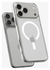 Spigen Ultra Hybrid MagFit iPhone 17 Pro Hoesje MagSafe Transparant Wit afbeelding 9