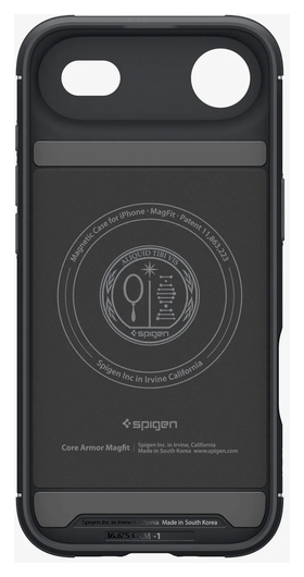 Spigen Core Armor MagFit iPhone Air Hoesje MagSafe Back Cover Matte Zwart afbeelding 4