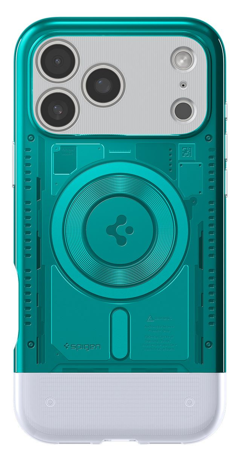 Spigen Classic C1 MagFit Apple iPhone 17 Pro Max Hoesje MagSafe Blauw afbeelding 2