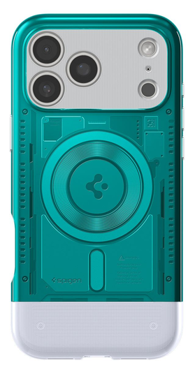 Spigen Classic C1 MagFit Apple iPhone 17 Pro Max Hoesje MagSafe Blauw afbeelding 2