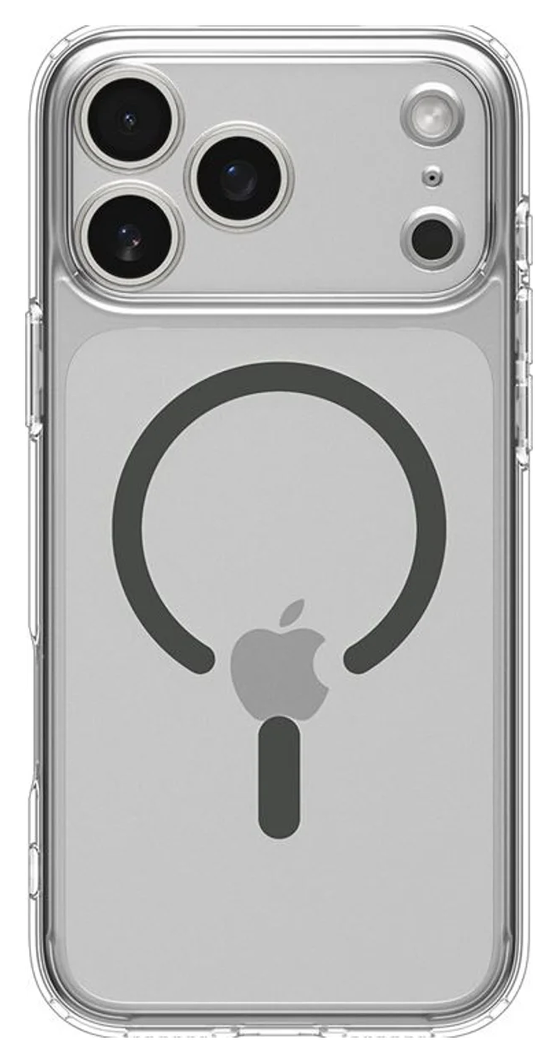 Spigen Ultra Hybrid MagFit iPhone 17 Pro Max Hoesje MagSafe Transparant Graphite afbeelding 2