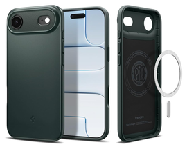 Spigen Thin Fit MagFit iPhone Air Hoesje MagSafe Back Cover Groen