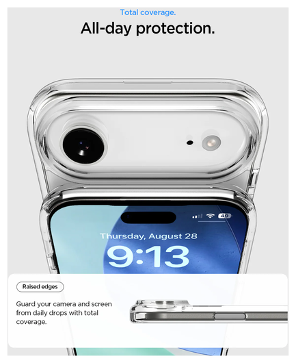 Spigen Ultra Hybrid S MagFit Apple iPhone Air Hoesje Transparant Wit afbeelding 7