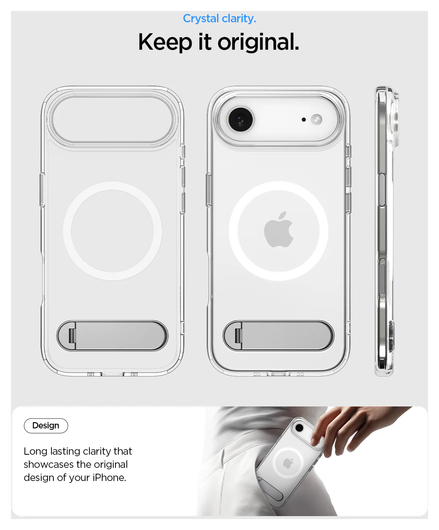 Spigen Ultra Hybrid S MagFit Apple iPhone Air Hoesje Transparant Wit afbeelding 8