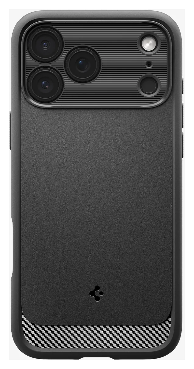 Spigen Rugged Armor MagFit Apple iPhone 17 Pro Hoesje MagSafe Matte Zwart afbeelding 2