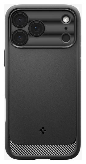 Spigen Rugged Armor MagFit Apple iPhone 17 Pro Hoesje MagSafe Matte Zwart afbeelding 2