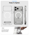 Spigen Ultra Hybrid S MagFit Apple iPhone 17 Pro Hoesje Transparant Wit afbeelding 8