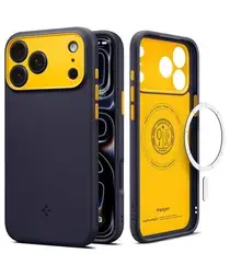 Spigen Nano Pop MagFit Apple iPhone 17 Pro Hoesje Back Cover Blauw afbeelding