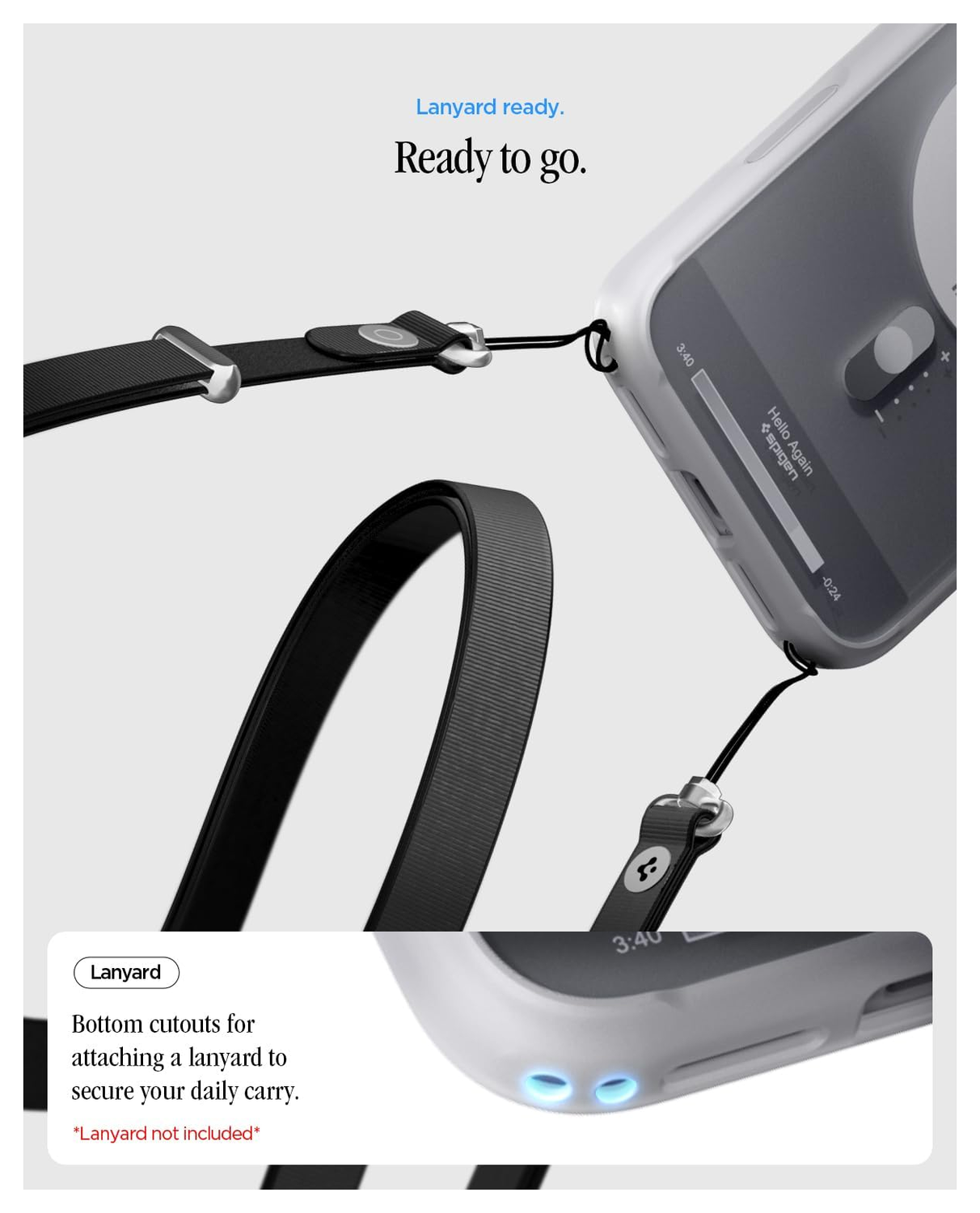 Spigen Ultra Hybrid MagFit iPhone 17 Pro Max Hoesje MagSafe Zilver afbeelding 7