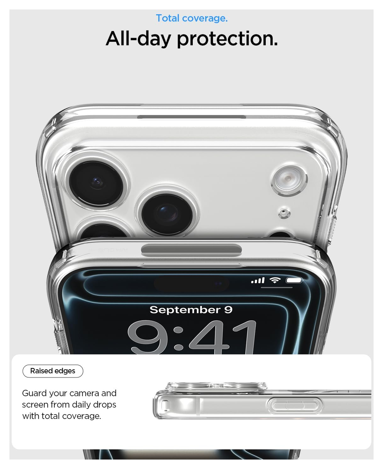 Spigen Ultra Hybrid MagFit iPhone 17 Pro Max Hoesje MagSafe Transparant Goud afbeelding 6