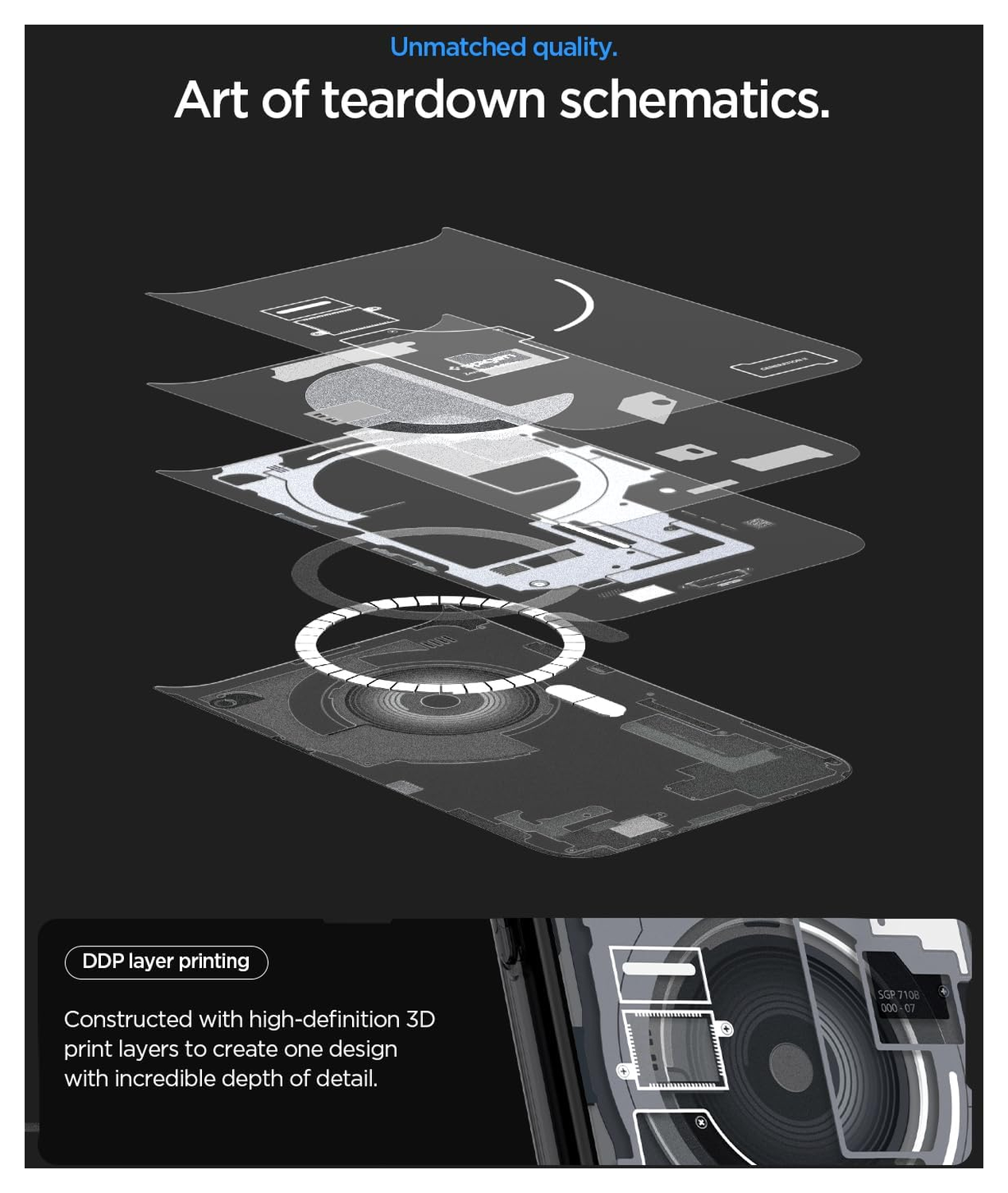 Spigen Ultra Hybrid MagFit iPhone 17 Pro Hoesje MagSafe Zero One Zwart afbeelding 6