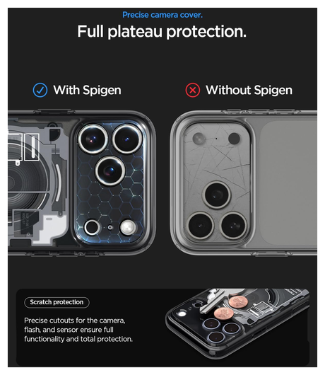 Spigen Ultra Hybrid MagFit iPhone 17 Pro Hoesje MagSafe Zero One Zwart afbeelding 5