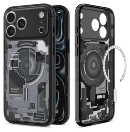 Spigen Ultra Hybrid MagFit iPhone 17 Pro Max Hoesje MagSafe Zero One Zwart