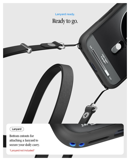 Spigen Ultra Hybrid MagFit iPhone 17 Pro Max Hoesje MagSafe Classic Zwart afbeelding 8