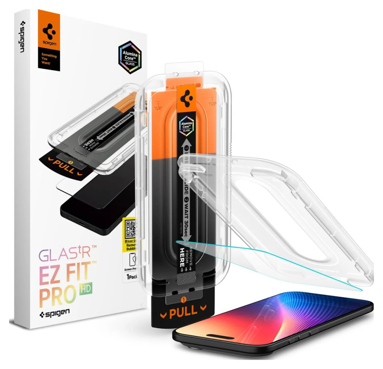 Spigen Glas.tR EZ Fit Apple iPhone Air Screen Protector 1-Pack afbeelding 1