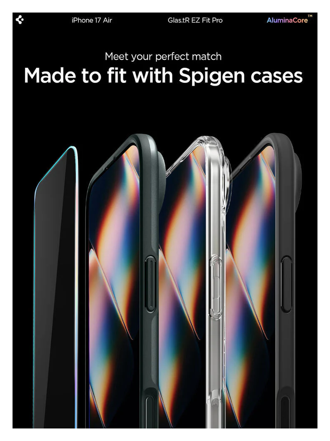 Spigen Glas.tR EZ Fit Apple iPhone Air Screen Protector 1-Pack afbeelding 8