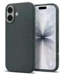 Spigen Liquid Air Apple iPhone 17 Hoesje Back Cover Groen afbeelding