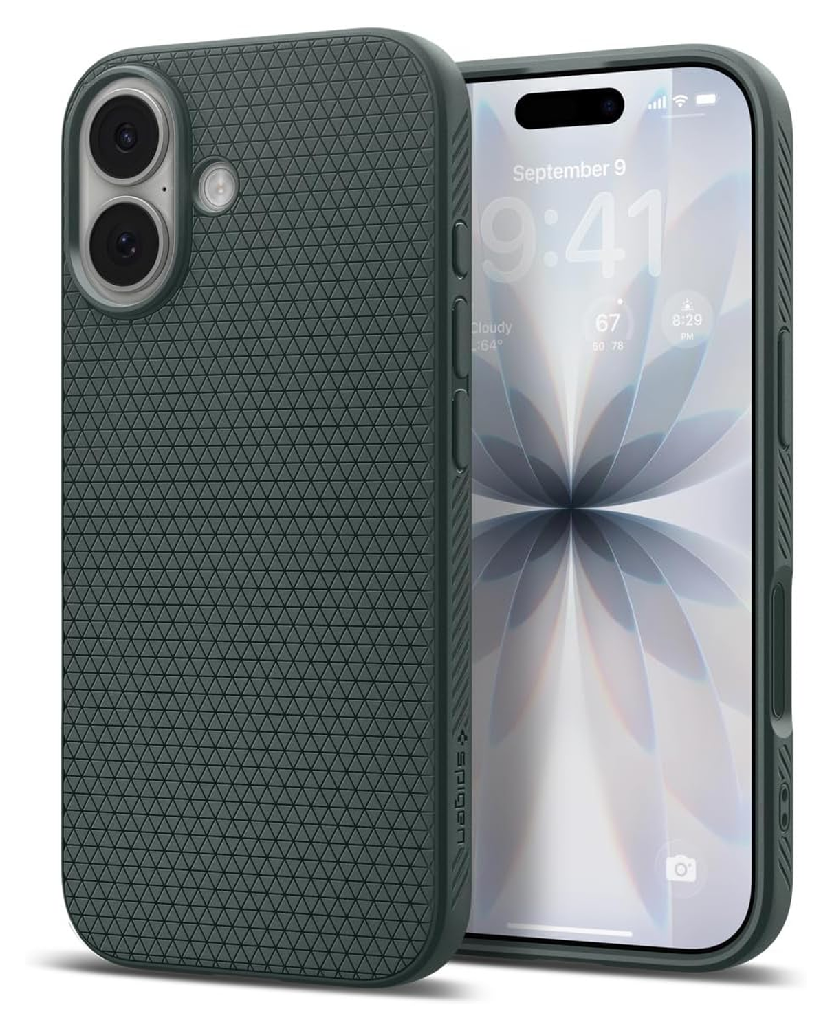 Spigen Liquid Air Apple iPhone 17 Hoesje Back Cover Groen afbeelding 1