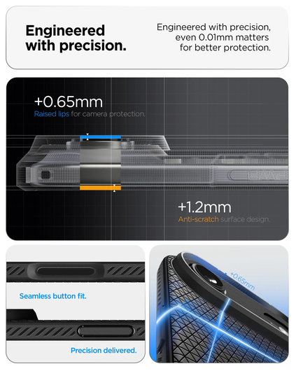 Spigen Liquid Air Apple iPhone Air Hoesje Back Cover Matte Zwart afbeelding 7